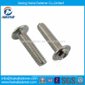 En stock DIN967 Cross Croisé Pan Head A2-70 Machine Screws